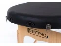 Restpro Classic Oval 2 Siyah Taşınabilir Çanta Tipi Masaj Masası