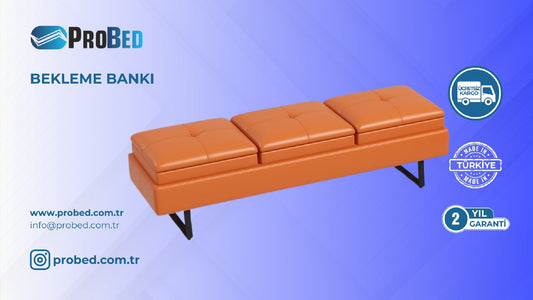 Bekleme Bankı Ortak Alanların Vazgeçilmezi