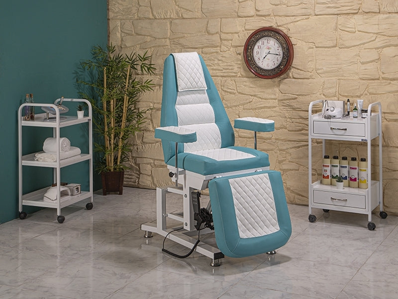 Botox Koltuğu, Padoloji  Koltuğu, cilt Bakım Yatağı, Masaj Yatağı, Kan Alma Koltuğu