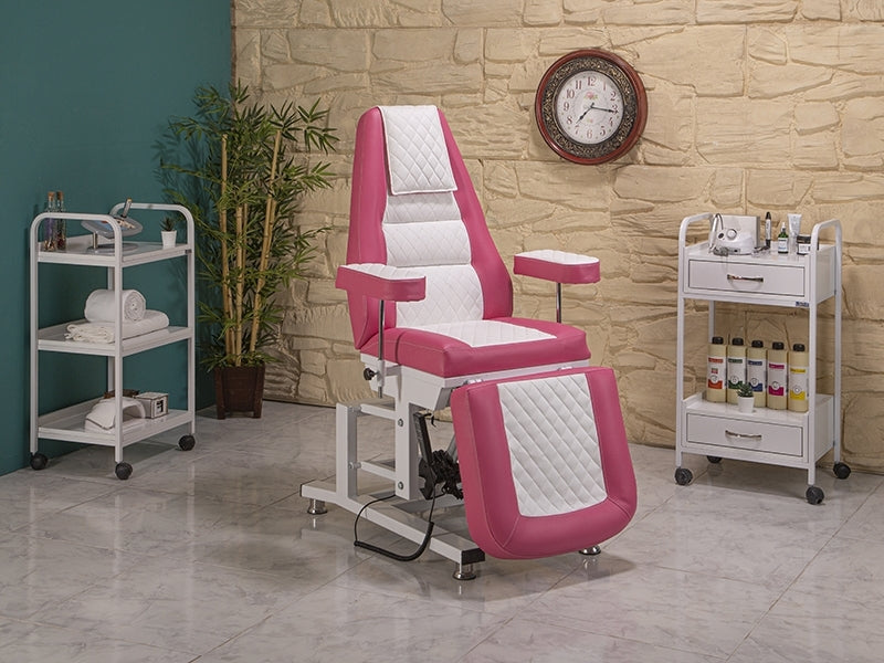 Botox Koltuğu, Padoloji  Koltuğu, cilt Bakım Yatağı, Masaj Yatağı, Kan Alma Koltuğu