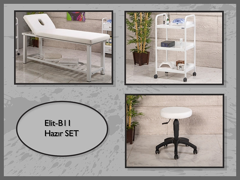 Hazır Cilt Bakım Ürünleri, Sedye (Delikli), Cihaz Sehpası, Sandalye, Masaj Sedyeleri