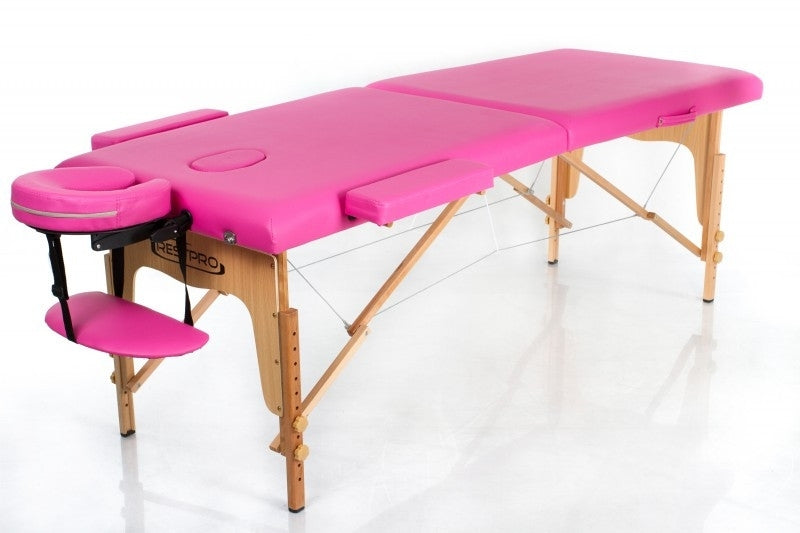 Restpro Classic 2 Pembe Taşınabilir Çanta Tipi Masaj Masası