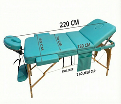 Relax Soft - Turkuaz Taşınabilir Çanta Tipi Masaj Masası