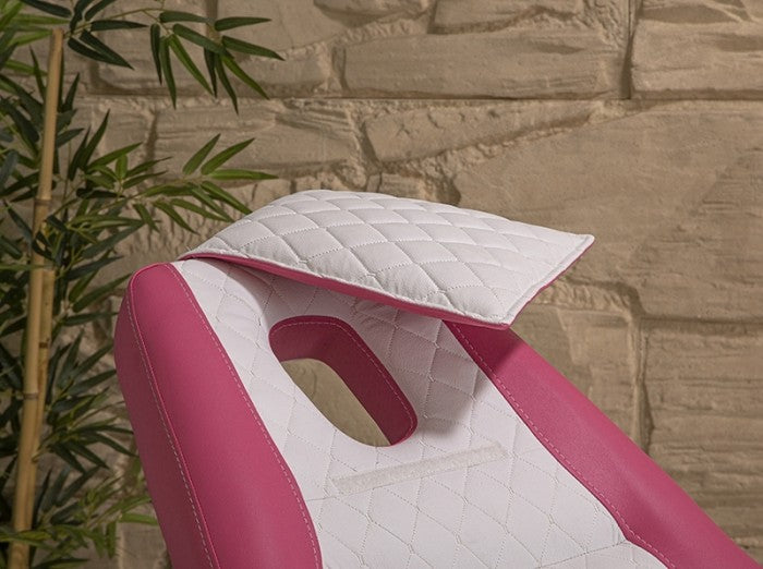 Elegance 3 Motorlu Yükseklik Hareketli Koltuk | Pembe - Beyaz