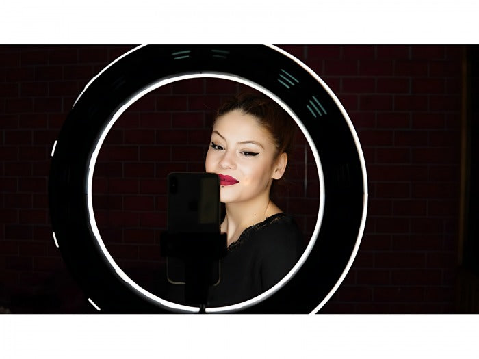 Ring Light Led Lamba Tripotlu 18 inch 84 watt | Probed-4351