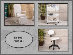 Hazır Setler | Eva-B02 | Hareketli Koltuk, Cihaz Sehpası, Sandalye